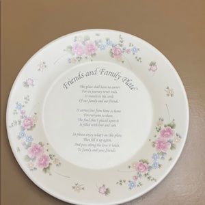 Pfaltzgraff original friends and family plate